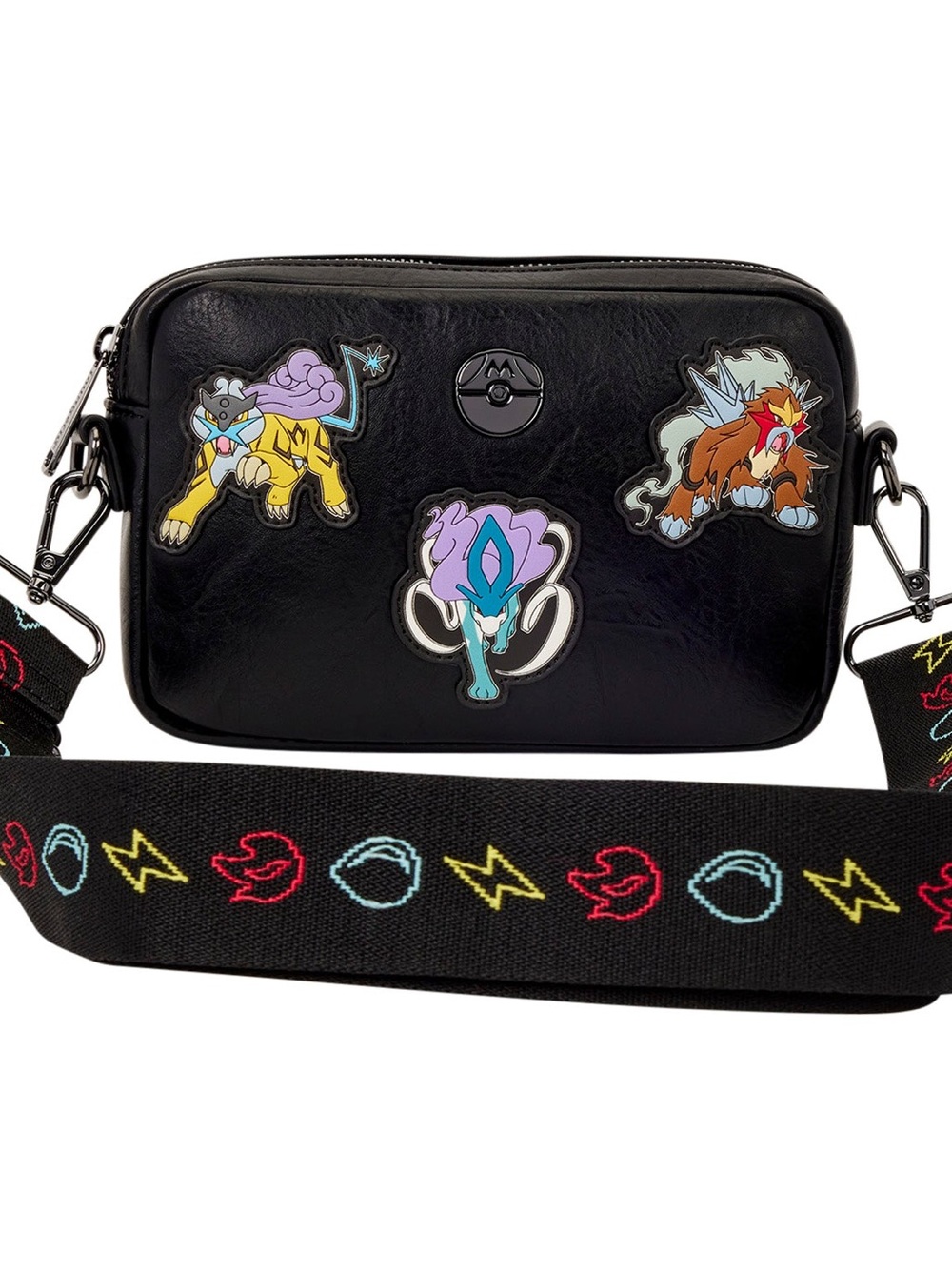 Loungefly Pokémon Legendary Beasts Sling Crossbody Bag with Coin Bag